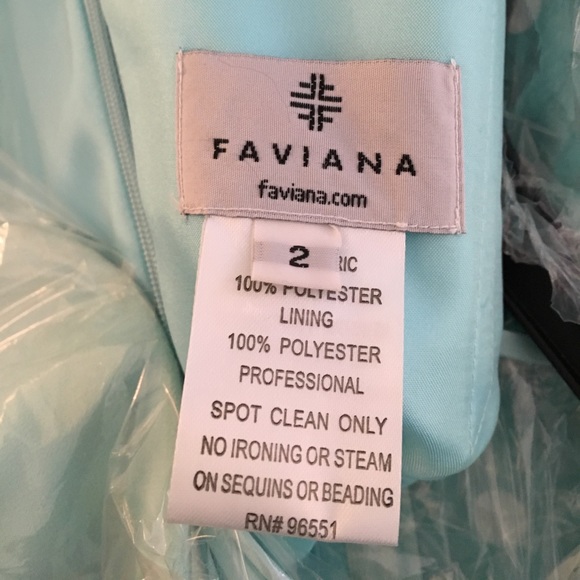 Blue prom dress - Picture 8 of 8